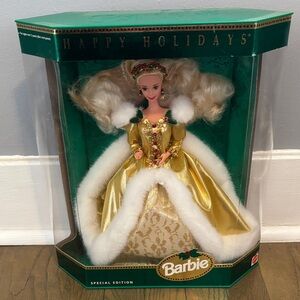 MIB 1994 Happy Holidays Barbie Collectible!